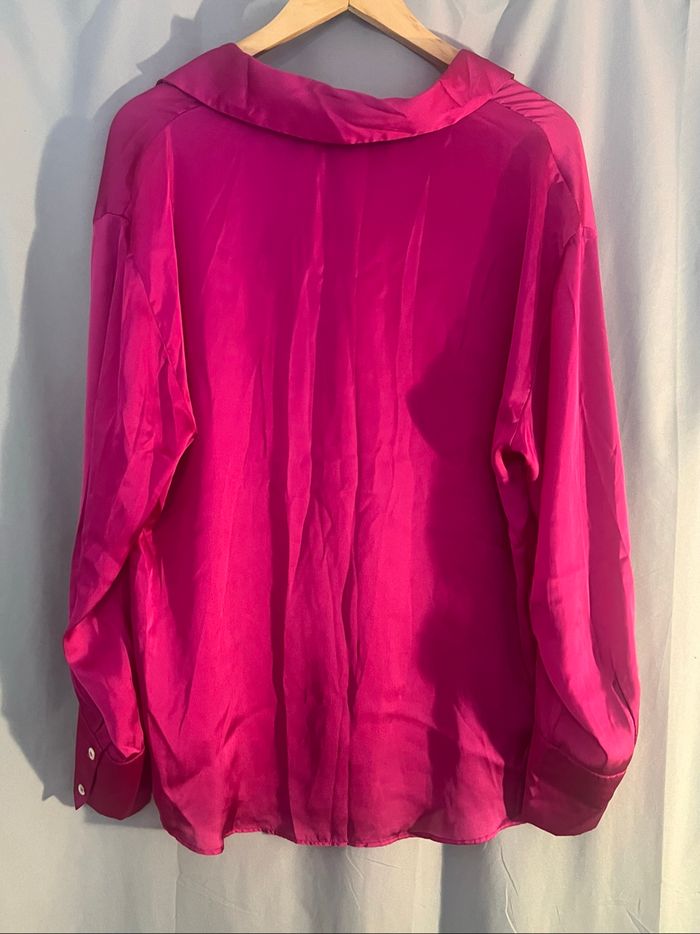 Chemise rose fuchsia - photo numéro 5