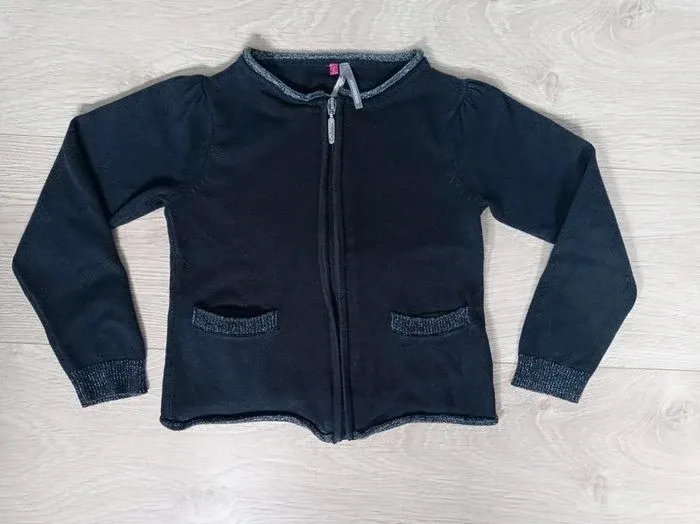 Gilet noir fille Orchestra 5 ans