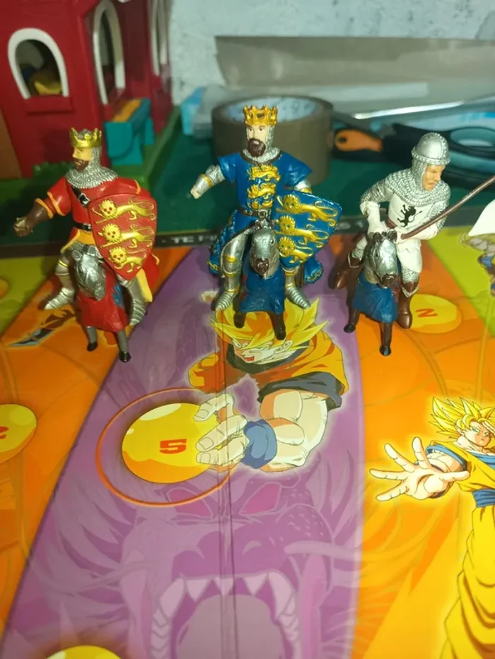 Lot de 3 chevaliers Simba