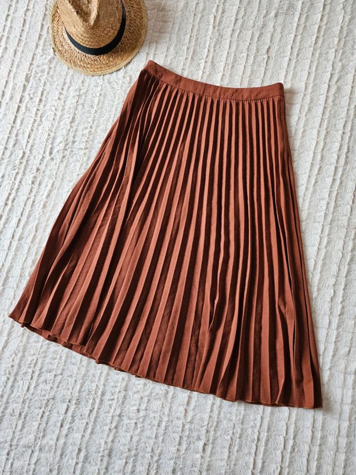 Jupe longue plissée taille 38 Shein neuve
