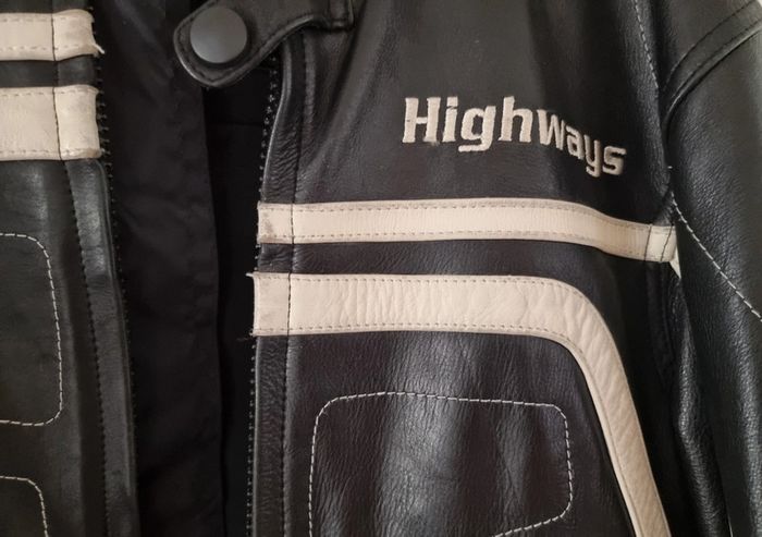 Veste cuir moto - photo numéro 4