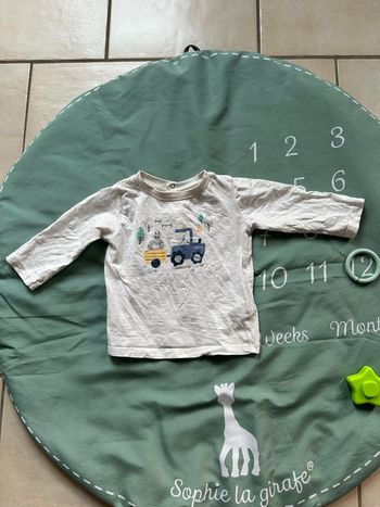 T-shirt manche longue 12 mois