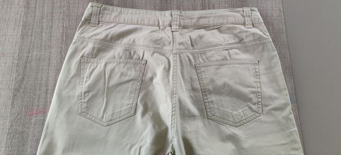 Jean marque Jacqueline Riu taille 40 vert pomme pour femme - photo numéro 8