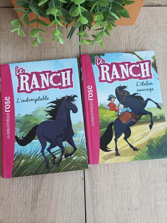 Lot 2 livres enfants - Le ranch - n° 1 et 3