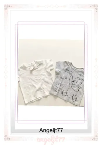 Lot tshirt 1 mois