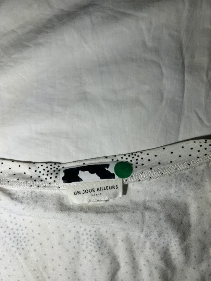 Blouse blanche un jour ailleur - photo numéro 7