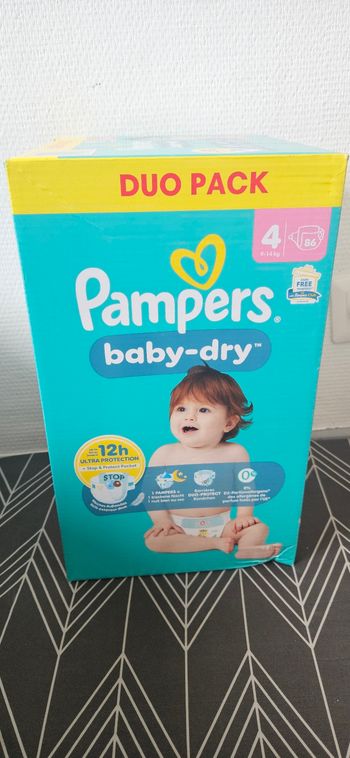 Pampers taille 4