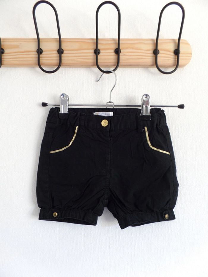 Short noir Kiabi 18 mois