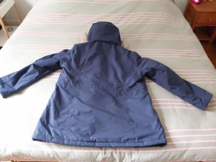 Parka chaude bleu marine - photo numéro 3