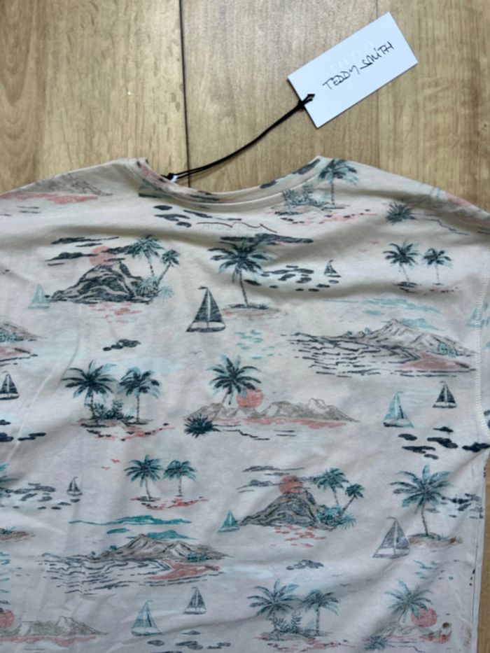 T-shirt Teddy Smith Tropical Island 12ans - photo numéro 4