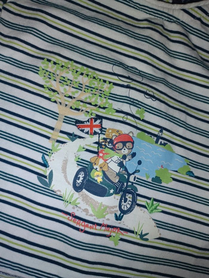 Tee shirt manches longues 3 mois - photo numéro 2