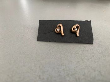 Boucles d’oreilles coeur fantaisie