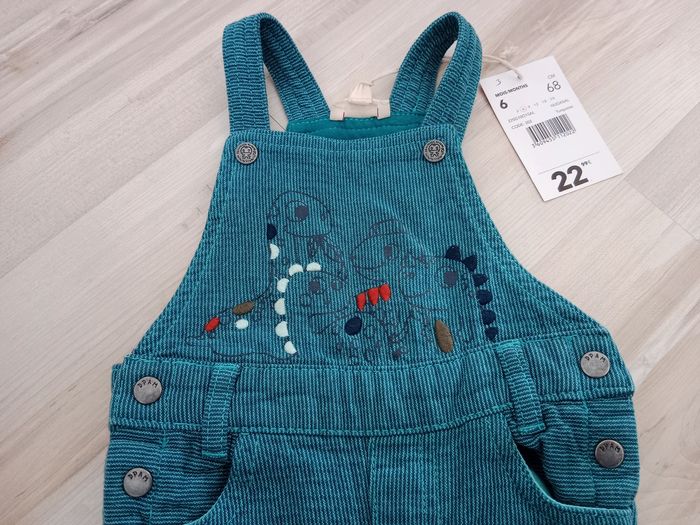 Salopette dpam NEUVE taille 6 mois - photo numéro 2
