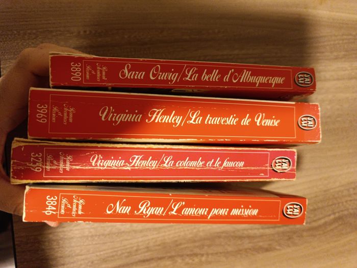 Lot de 4 livres aventure et passion - photo numéro 2