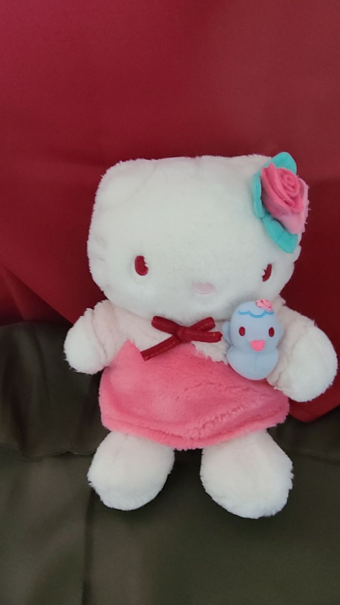 Big Grande 40cm Peluche Hello Kitty Oiseau Sanrio SMILES 2009 - photo numéro 4
