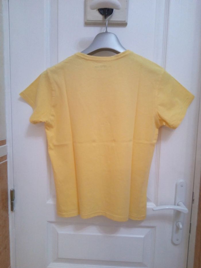 Tee-shirt jaune T.12 ans - NPO - photo numéro 2