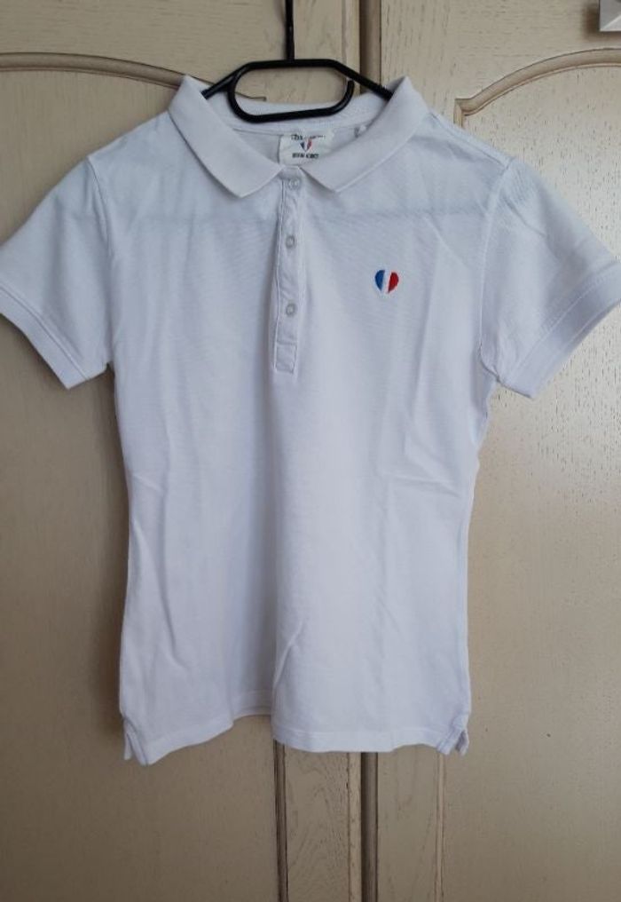 Polo blanc