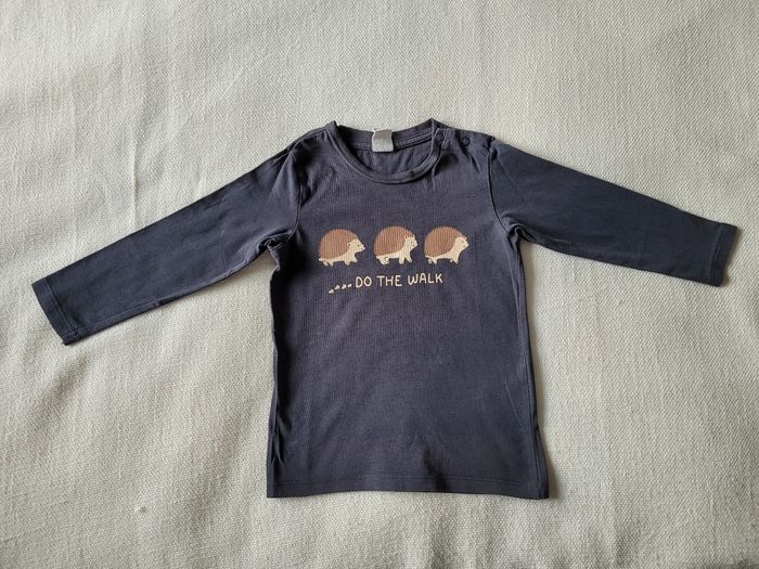 Lot de 2 t-shirts manches longues h&m 18 mois 86 cm - photo numéro 4