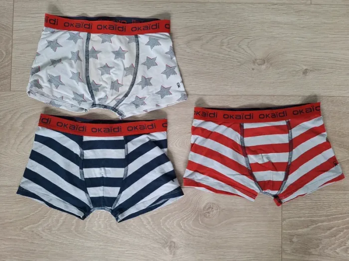 Lot de 3 garçon Okaïdi 6 ans