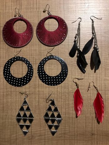 Lot boucle d’oreille