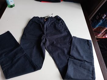 Pantalon Zara bleu marine T 11-12  ans