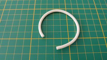 Tuyau blanc 15cm 30894680 pièce détachée Playmobil #E23