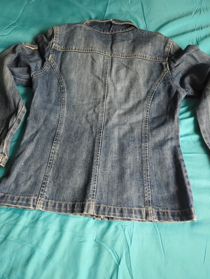 Veste jeans fille - photo numéro 5