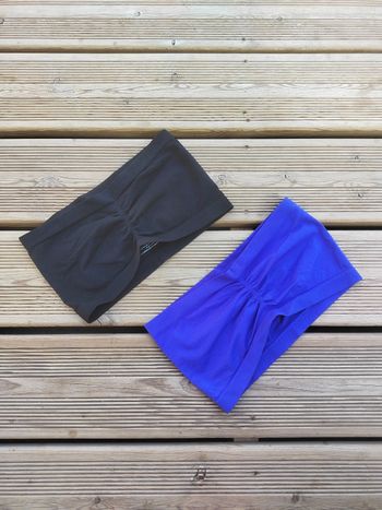Lot de 2 brassières bandeau femme  – taille unique – Très bon état