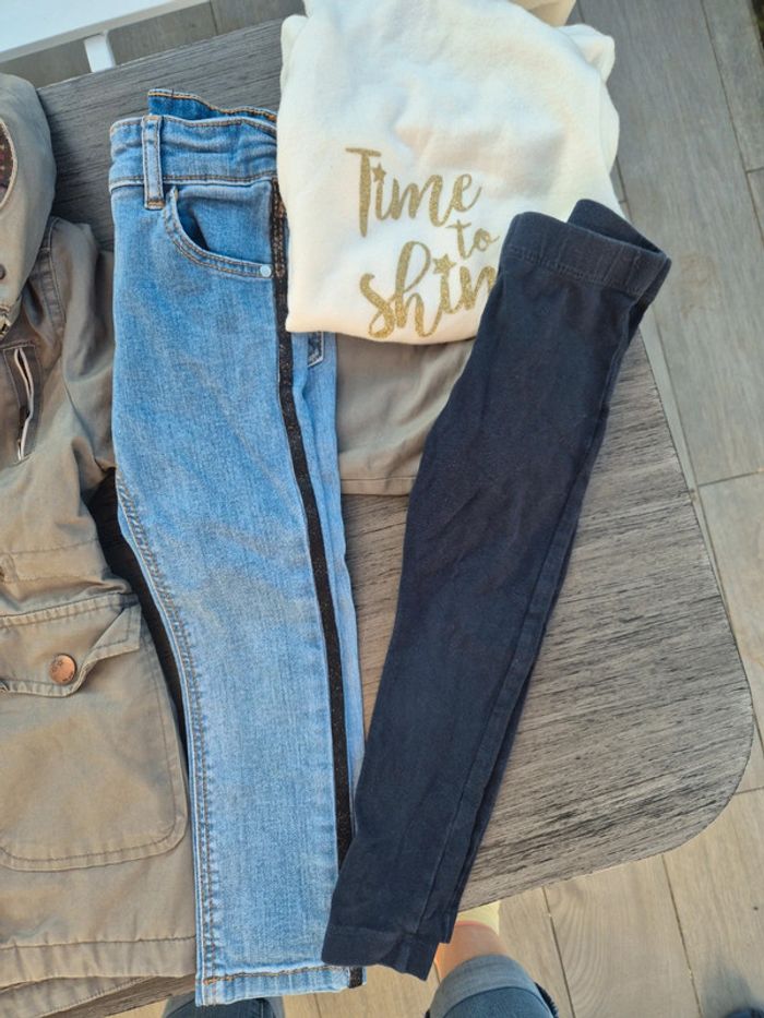 Lot fille 3 ans - vestes pantalons robe - photo numéro 5