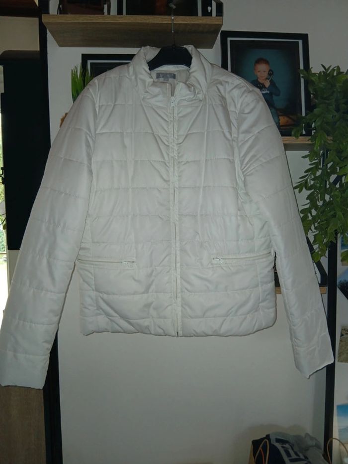 Blouson fin moumoute taille l