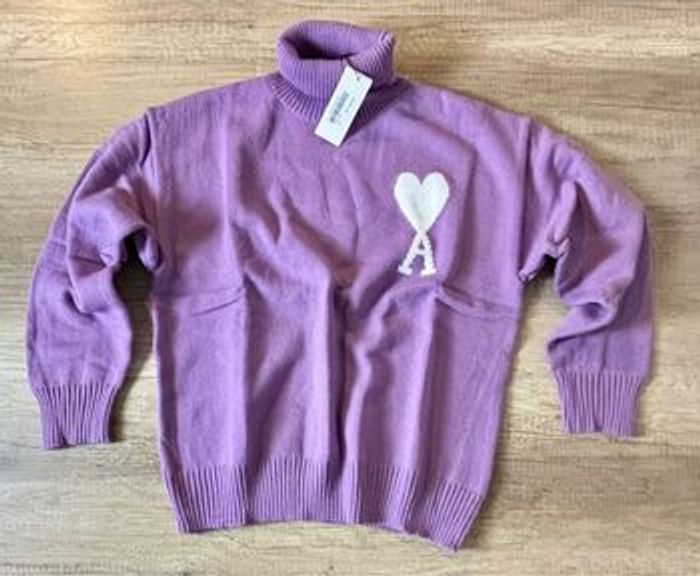 Pull AMI Paris laine – Taille L – Neuf - photo numéro 5