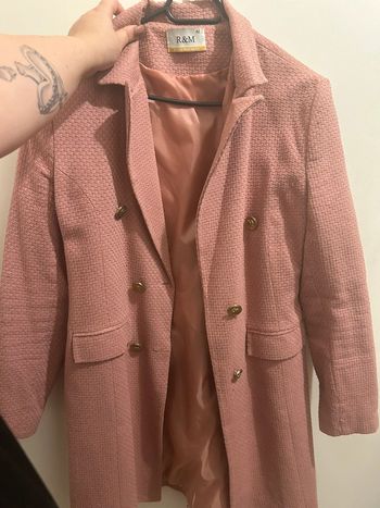 Trench chaud rose