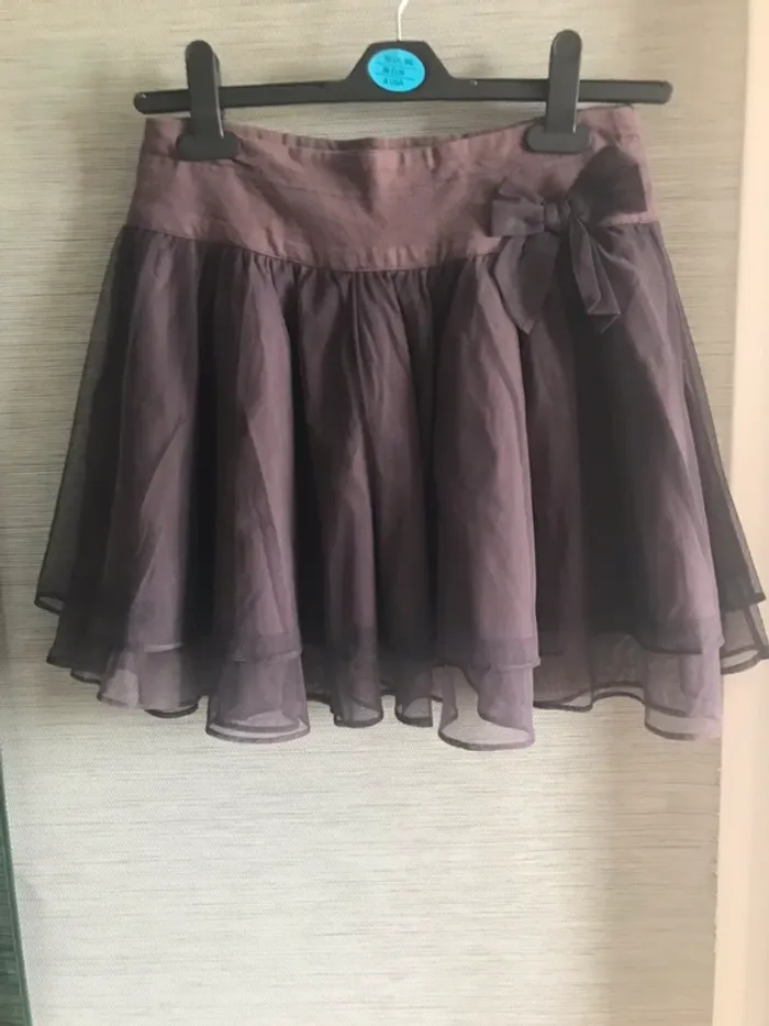 Jupe mauve style tutu