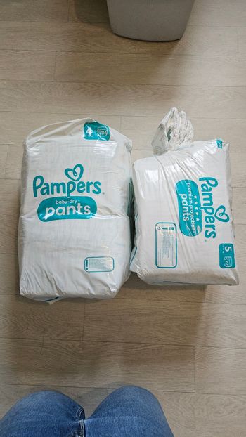 Pampers pants, taille 4 et 5
