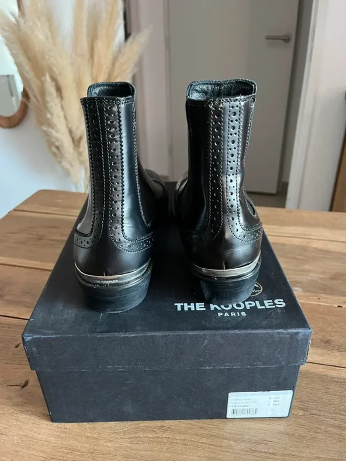 Bottines Chelsea noires The Kooples homme - photo numéro 4