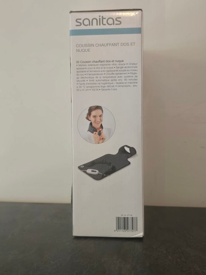 Coussin chauffant dos et nuque. - photo numéro 2
