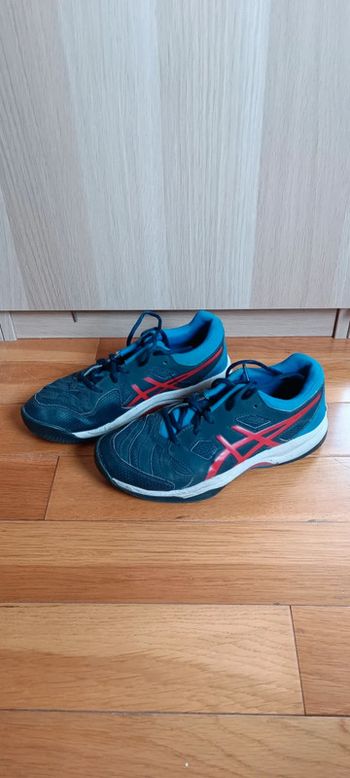Chaussures Asics bleu rouge taille 39