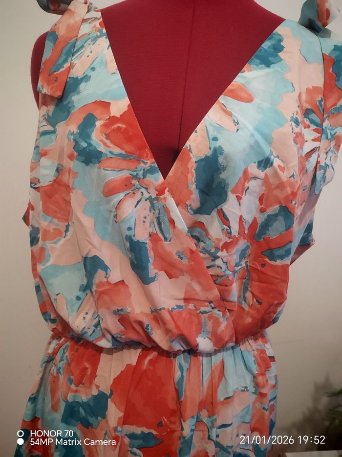 Robe longue fleurie - photo numéro 3