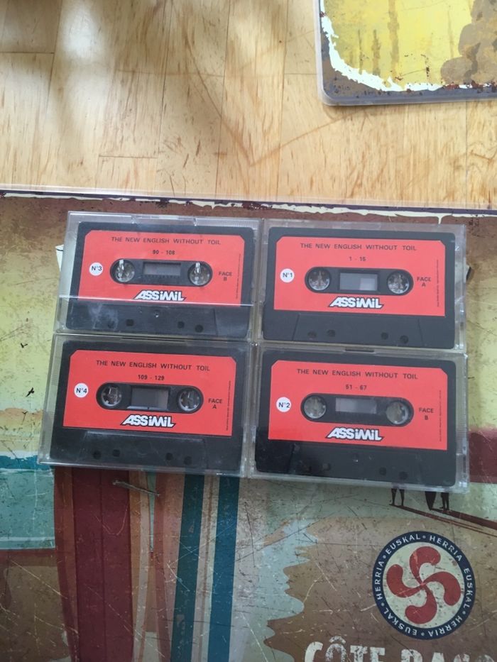 Lot de cassettes anglais - photo numéro 2