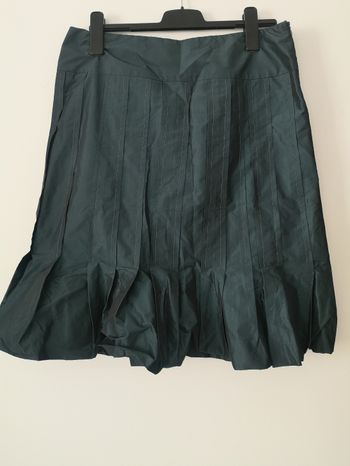 Jupe satinée évasée