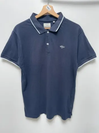 Rugby Polo Vintage Demi de mêlée Mens Large