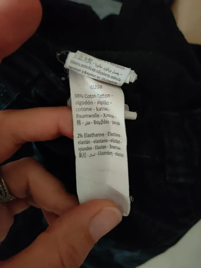 Pantalon noir côtelé velours noir taille 7 ans Orchestra - photo numéro 6