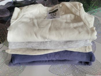 Lot 5 bodies 9-12 mois