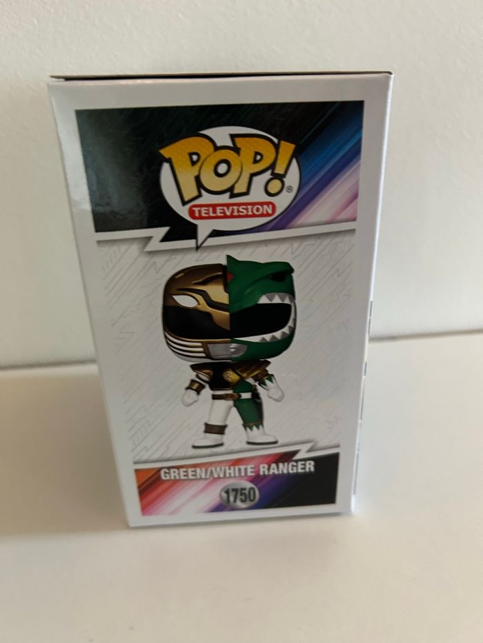 Funko Pop Power Rangers – Green/White Ranger #1750 (Limited Edition – 9500 pcs) - photo numéro 4