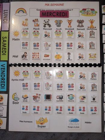 Fiche technique ma semaine