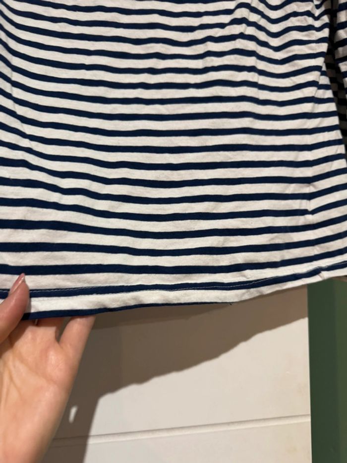 T-shirt marinière manches longues - photo numéro 2