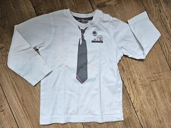 T.shirt manches longues blanc Grain de blé 18 mois