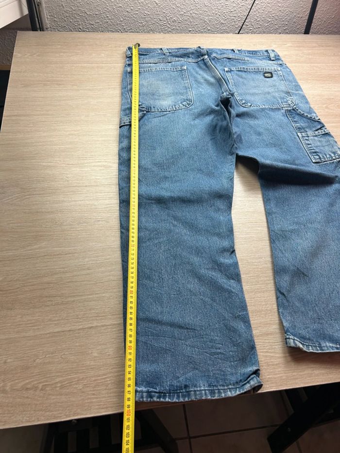 Jean Vintage KEY Carpenter W38 L29 – 100% Coton – Made in Mexico - photo numéro 8