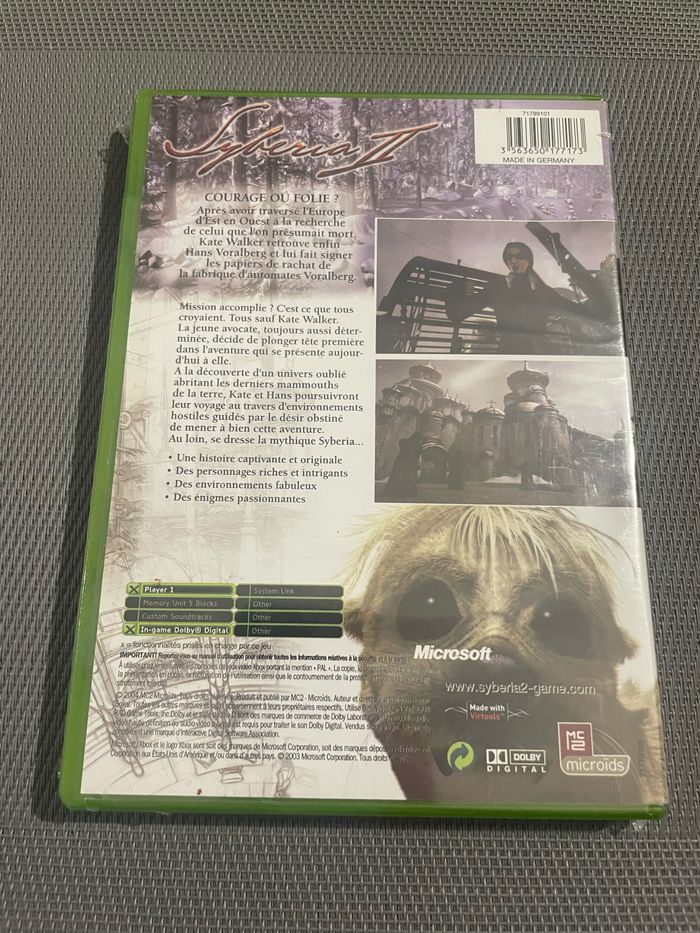 Syberia II 2 Jeu Xbox FR - photo numéro 2