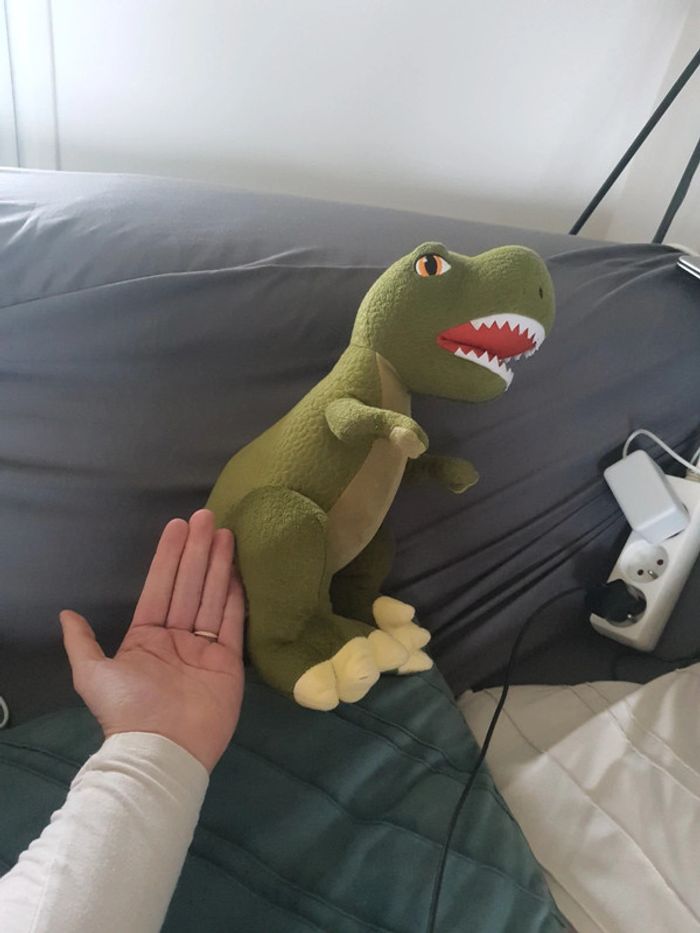 Grande peluche dinosaure - photo numéro 2